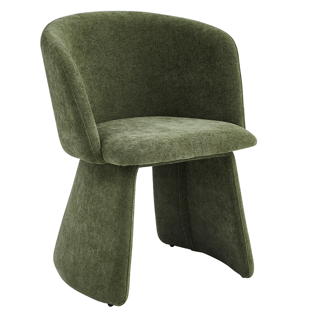 Fabric Dining Chairs in Set of 2 - Ravenna