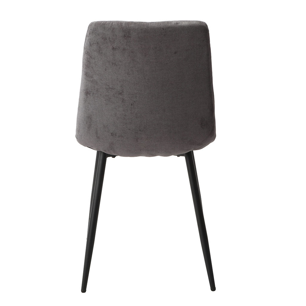 Fabric Dining Chairs in Set Of 2 Straight Stitch - Aspen