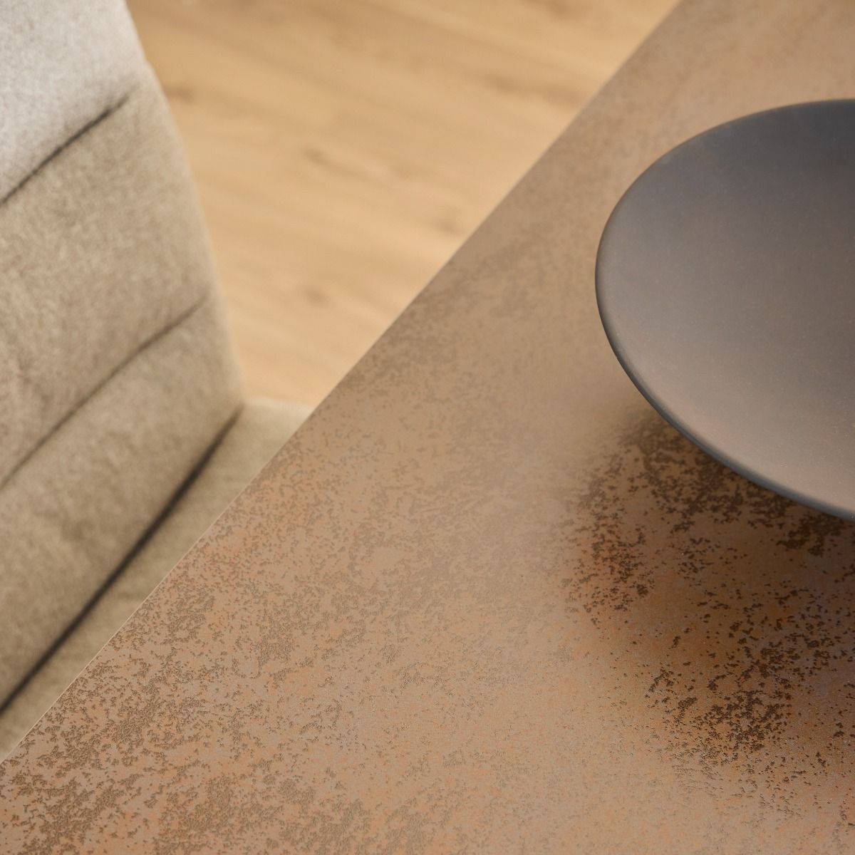 Fabric Dining Chairs in Set of 2 With Swivel Function - Dean