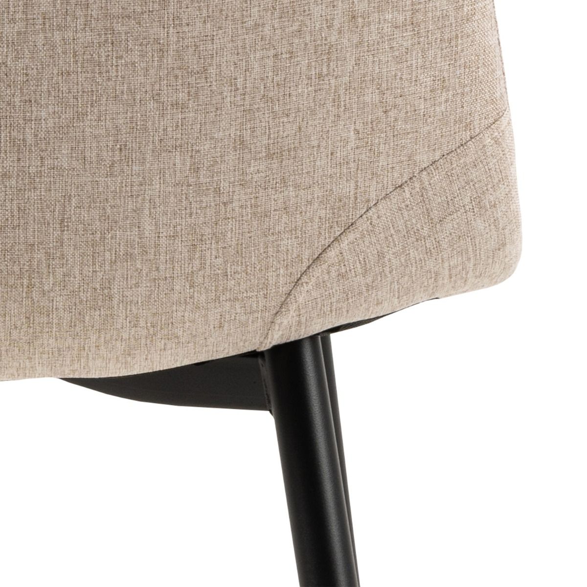 Fabric Dining Chairs in Set Of 4 - Celia
