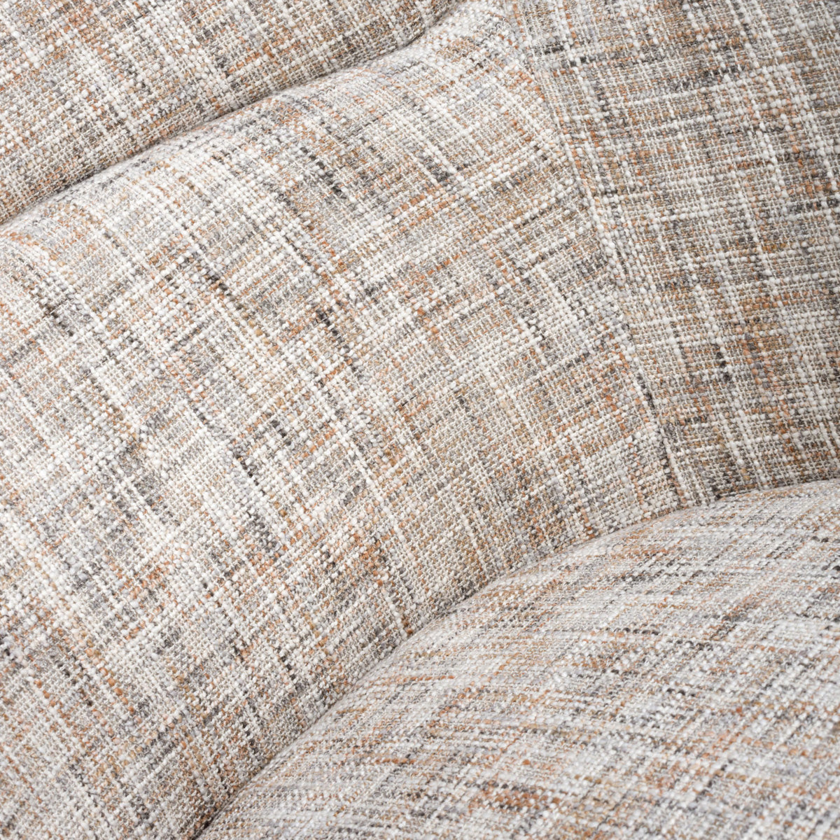 Fabric Dining Chairs in Set Of 2 With Black Metal Legs - Rome