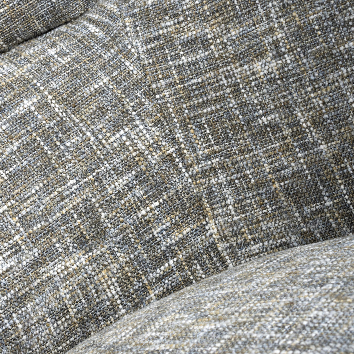 Fabric Dining Chairs in Set Of 2 With Black Metal Legs - Rome