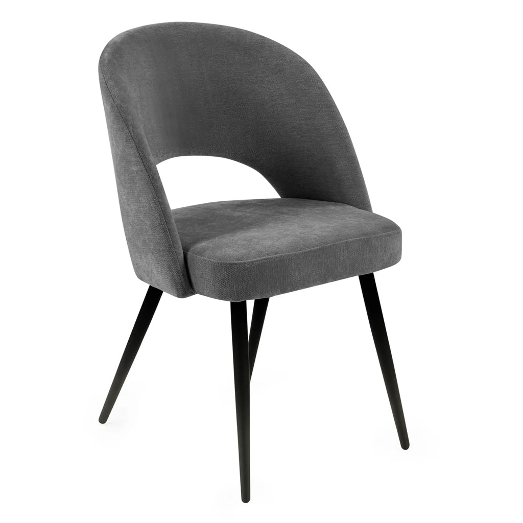 Fabric Dining Chairs in Set Of 2 - Ella