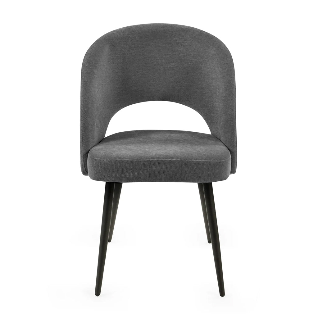 Fabric Dining Chairs in Set Of 2 - Ella