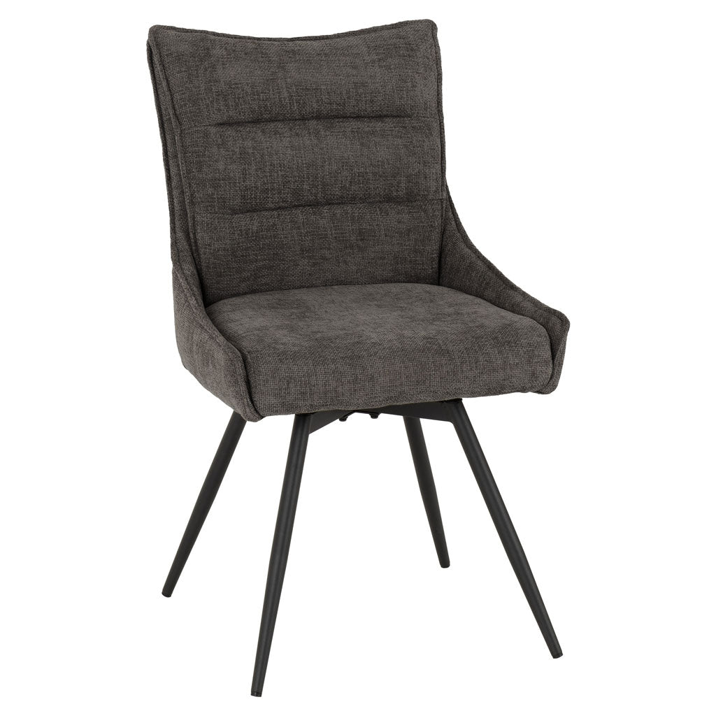Fabric Dining Chairs Swivel in Set Of 2 - Lewis