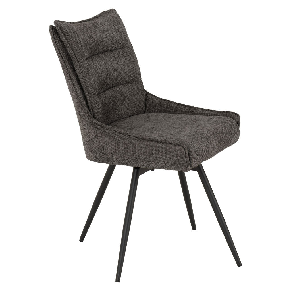 Fabric Dining Chairs Swivel in Set Of 2 - Lewis