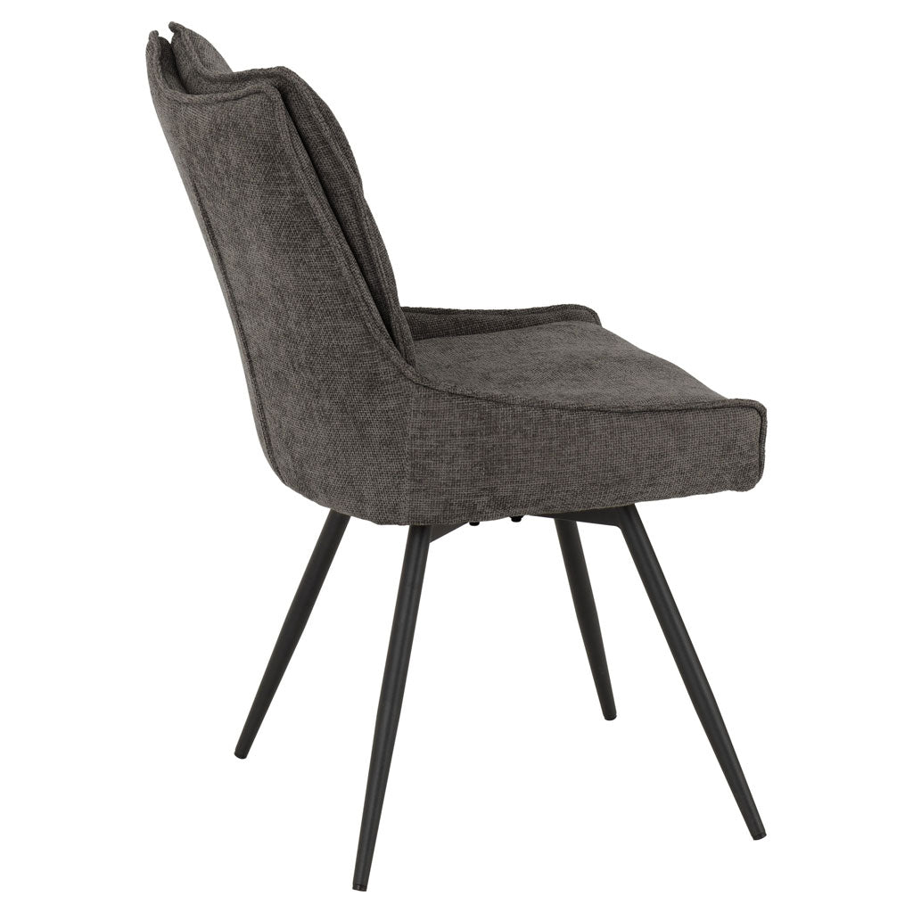 Fabric Dining Chairs Swivel in Set Of 2 - Lewis