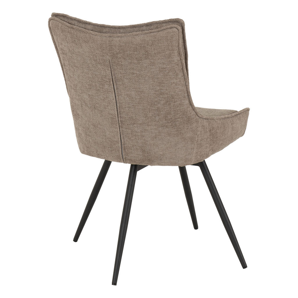 Fabric Dining Chairs Swivel in Set Of 2 - Lewis