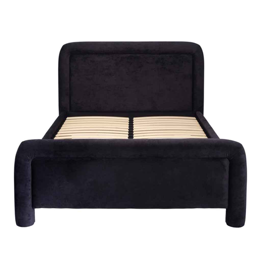 Fabric Double Bed - Leonnie
