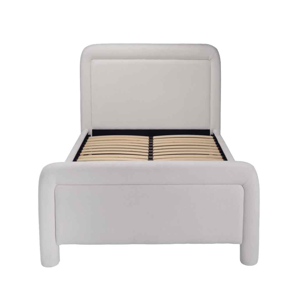 Fabric Double Bed - Leonnie