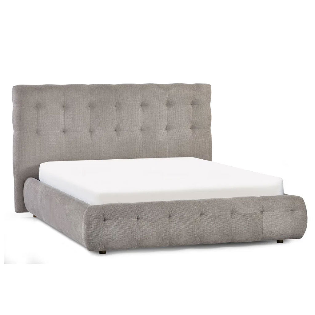 Fabric Double Bed - Odette