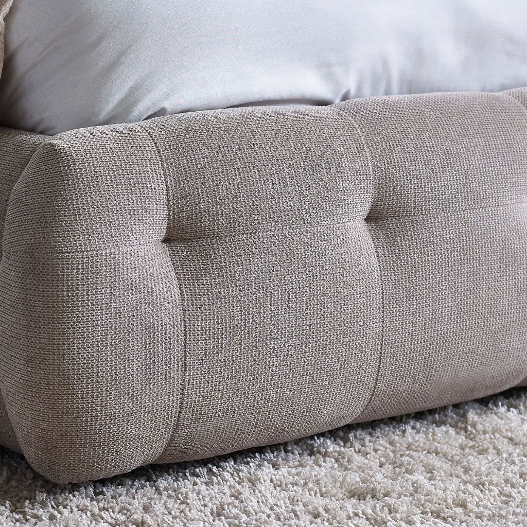 Fabric Double Bed - Odette