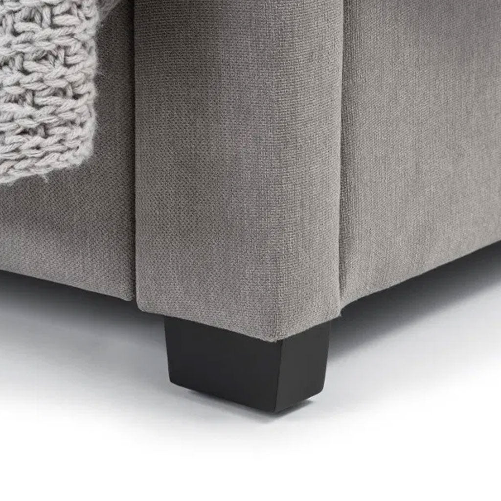 Fabric Double Bed With 4 Drawers - Fullerton