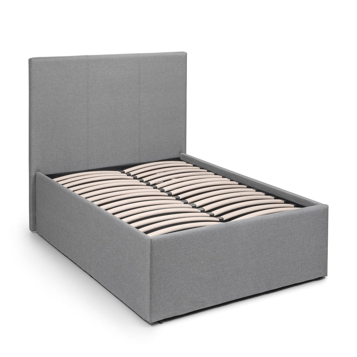 Fabric Double Ottoman Storage Bed - Rialto