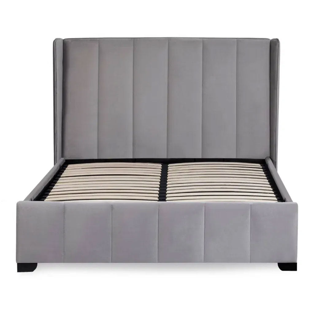 Fabric King Size Bed - Katie