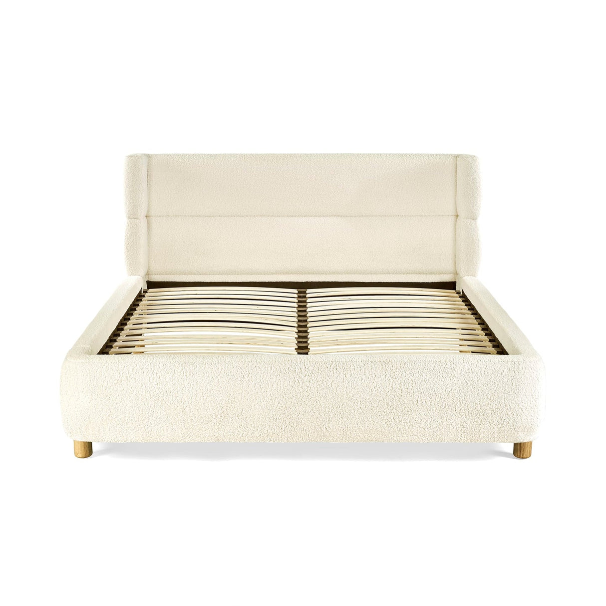 Fabric King Size Bed - Oberon