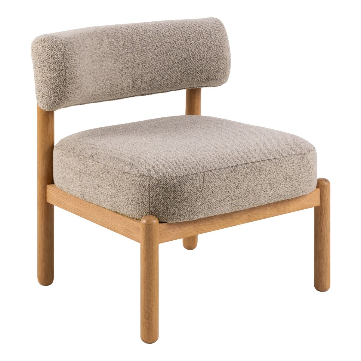Fabric Lounge Chair - Burley
