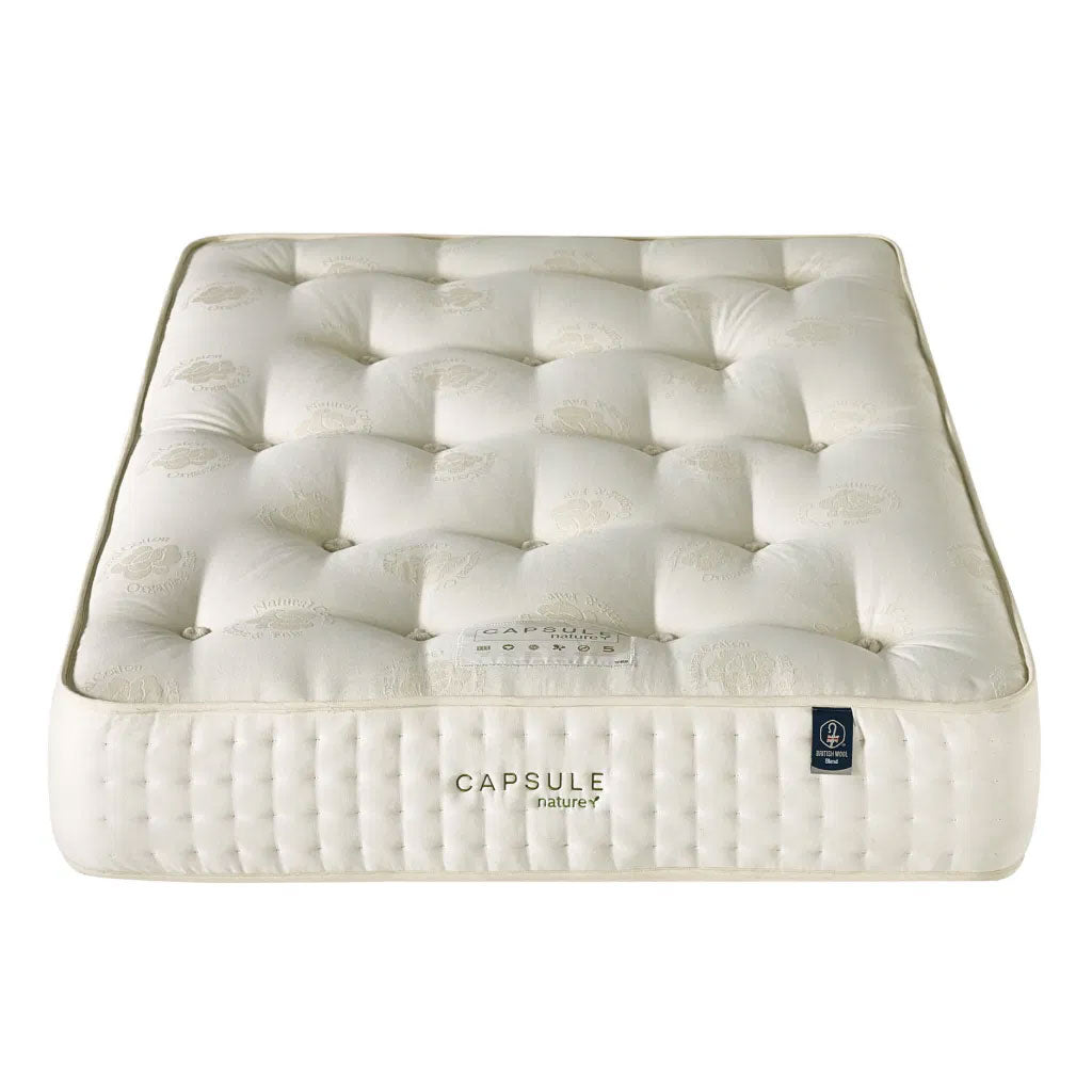 Fabric Pocket Sprung Super King Size Mattress - Capsule Nature