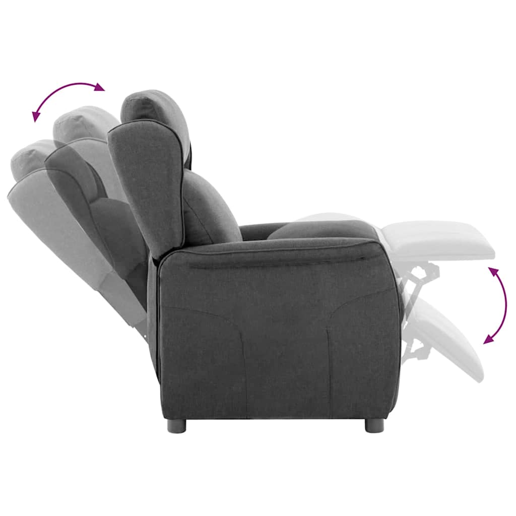 Fabric Recliner Chair 67.5cm Wide - Vantage Home