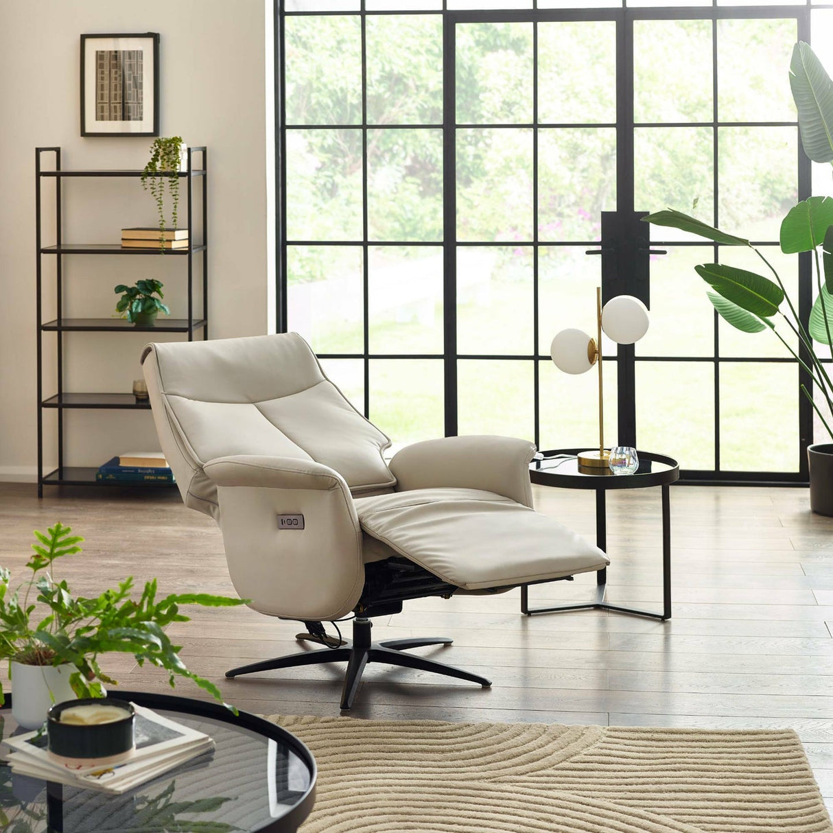 Fabric Recliner Chair - Sofia