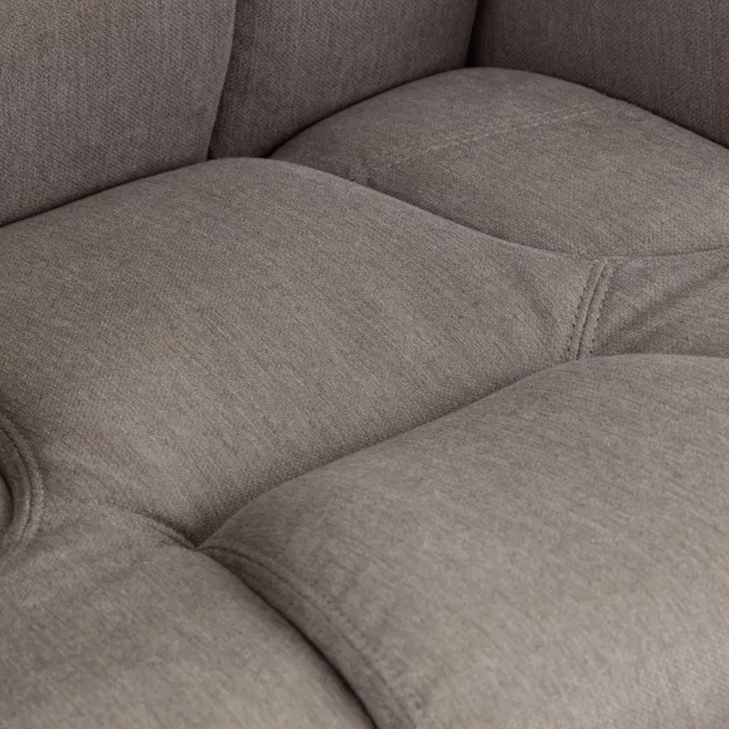 Fabric Recliner Chair With Stool - Malmo