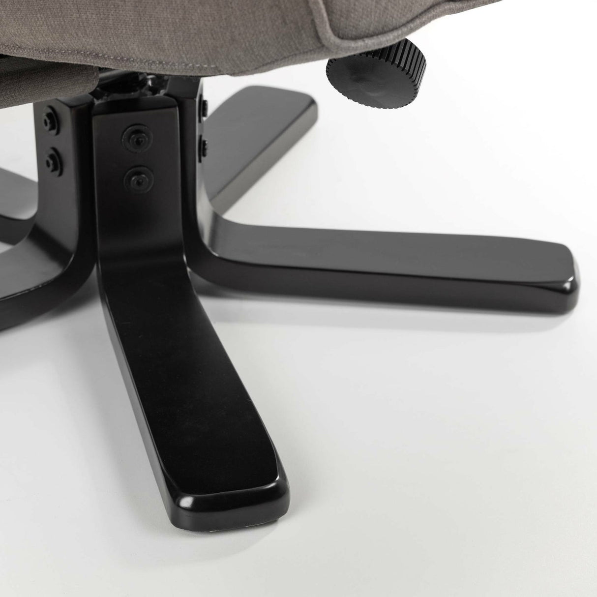Fabric Recliner Chair With Stool - Malmo