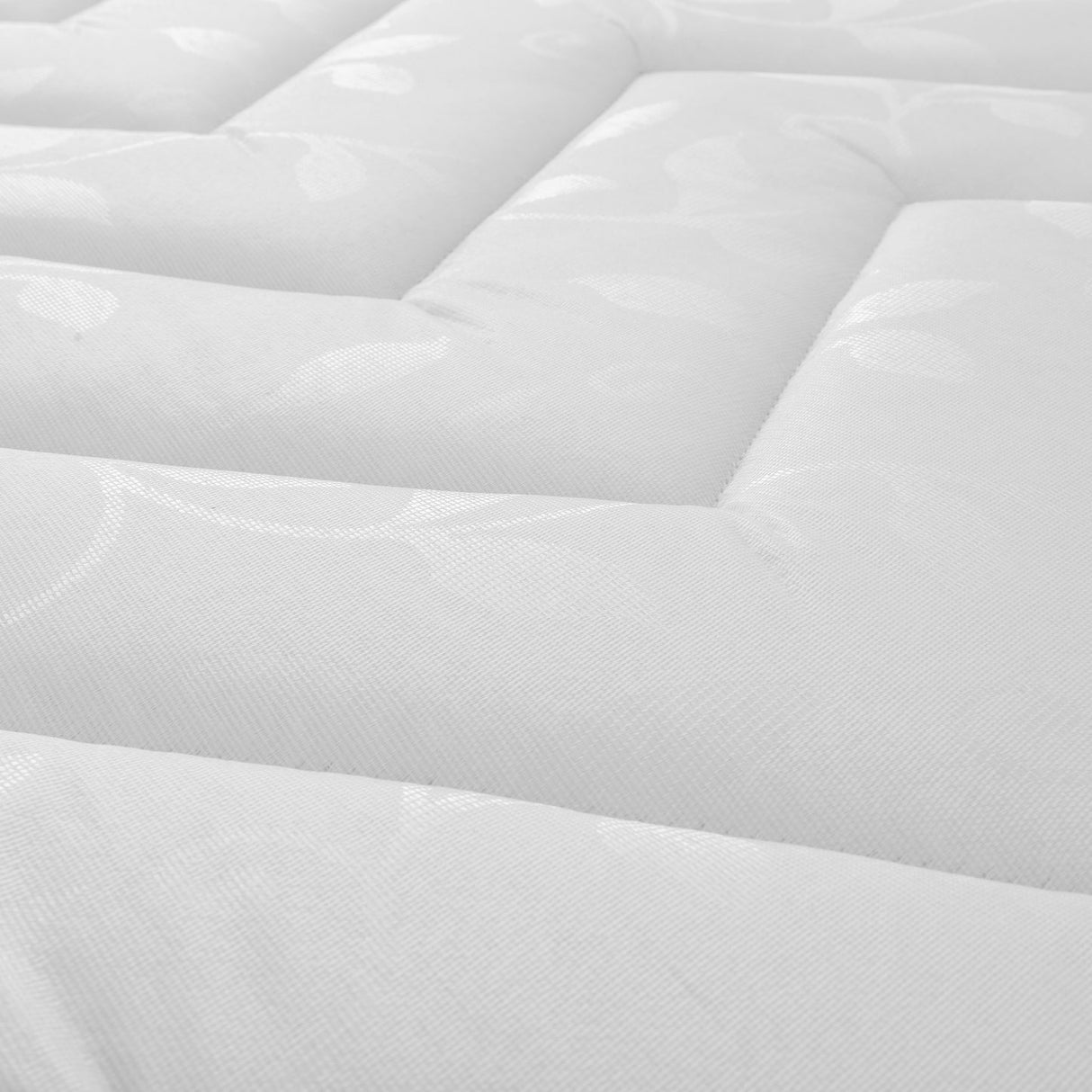 Fabric Semi Orthopaedic Small Single Mattress - Deluxe
