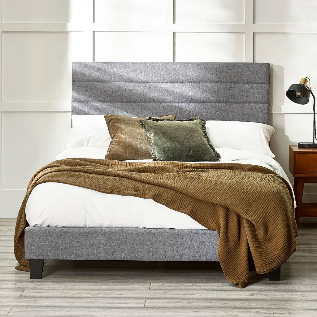Fabric Single Bed - Merida