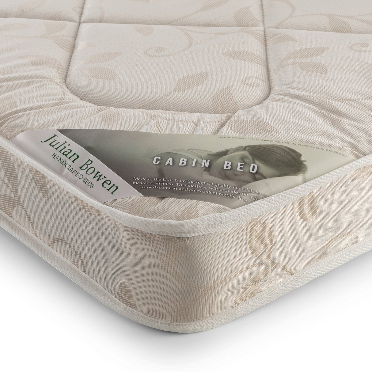 Fabric Single Mattress - Cabin