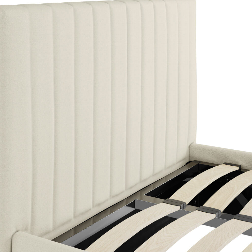 Fabric Single Ottoman Storage Bed - Berlin