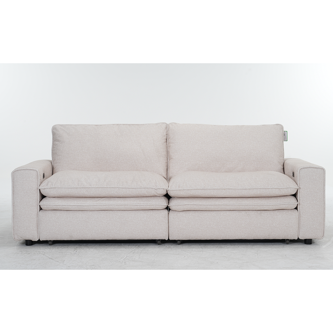Fabric Sofa Bed Electric Recliner - Florence Cloud