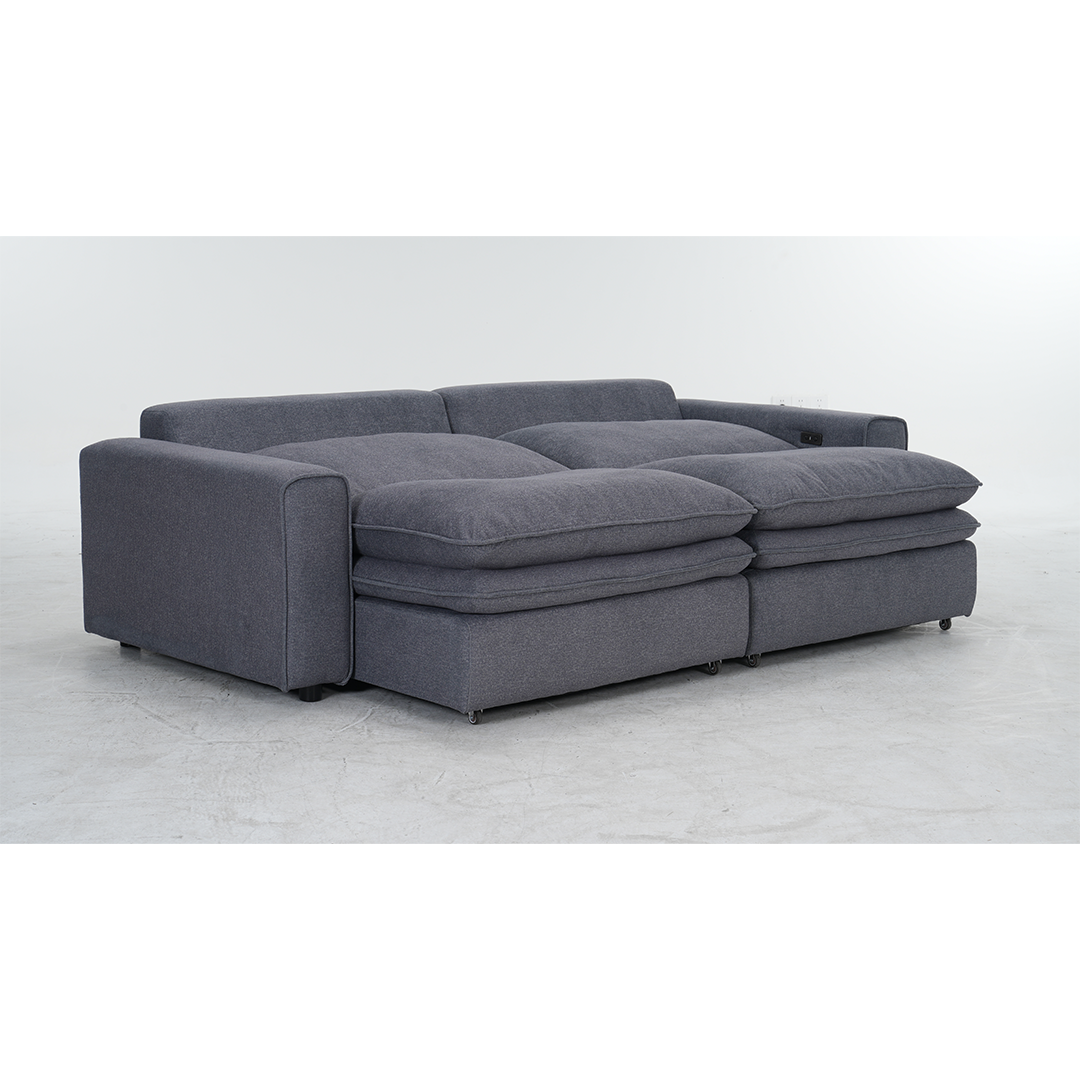 Fabric Sofa Bed Electric Recliner - Florence Cloud