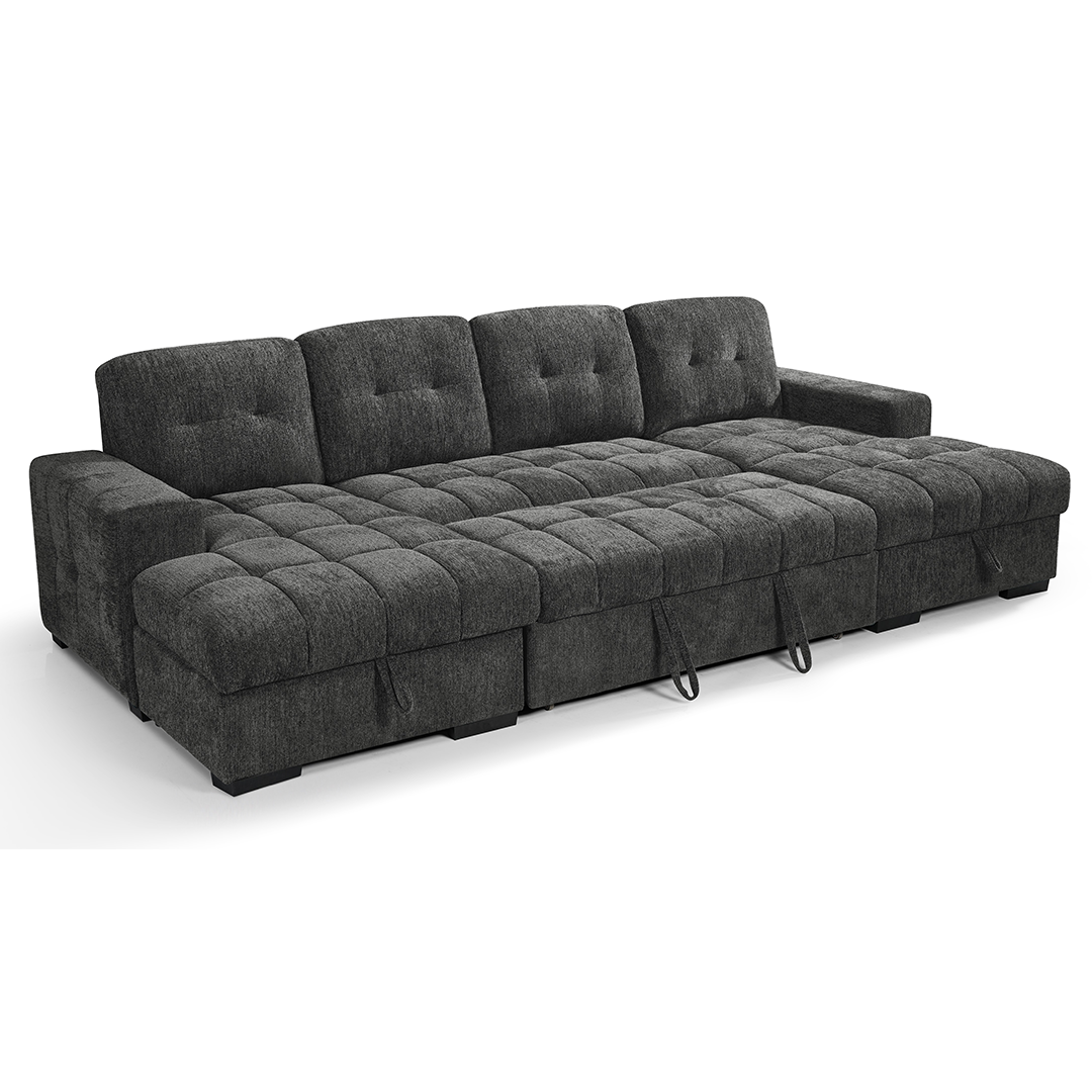Fabric Sofa Bed U Shape Corner - Palermo