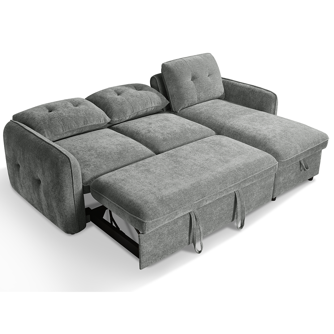 Fabric Sofa Bed Universal Corner - Moscow