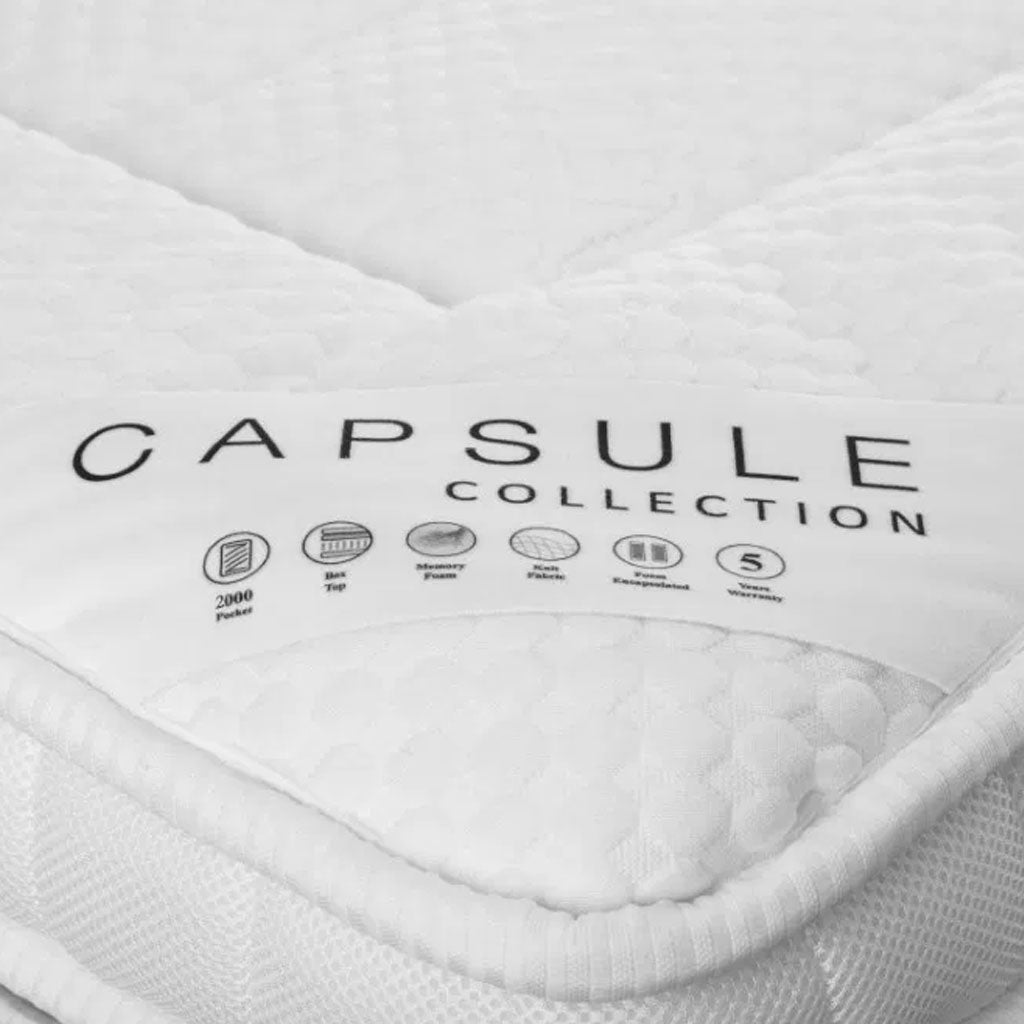 Fabric Super King Size Mattress Box Top - Capsule