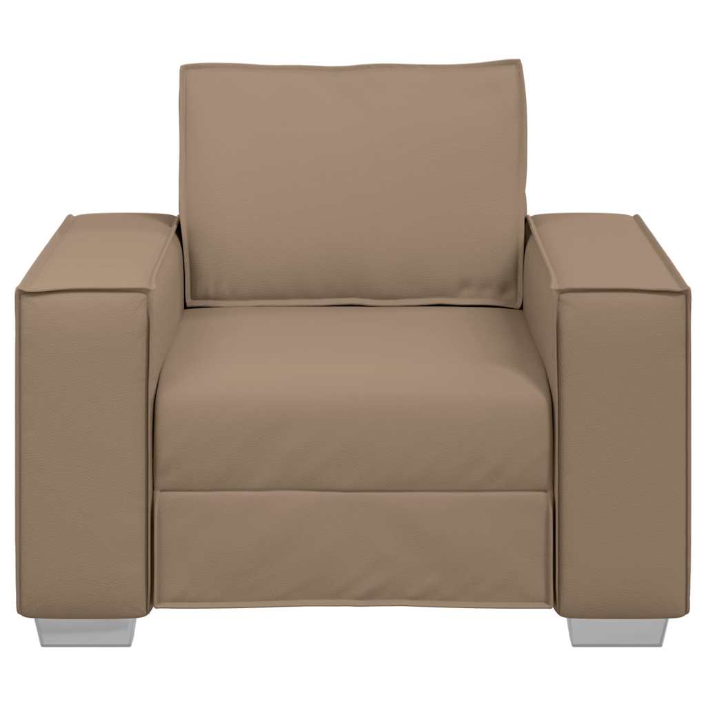 Faux Leather 1 Seater Sofa - Vantage Home