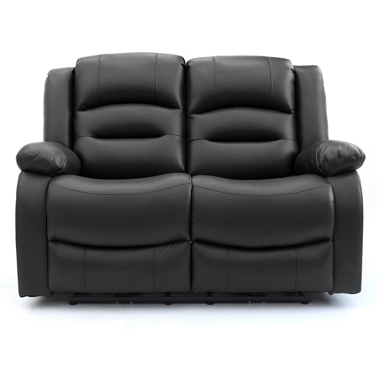Faux Leather 2 Seater Sofa Electric Recliner - Alva