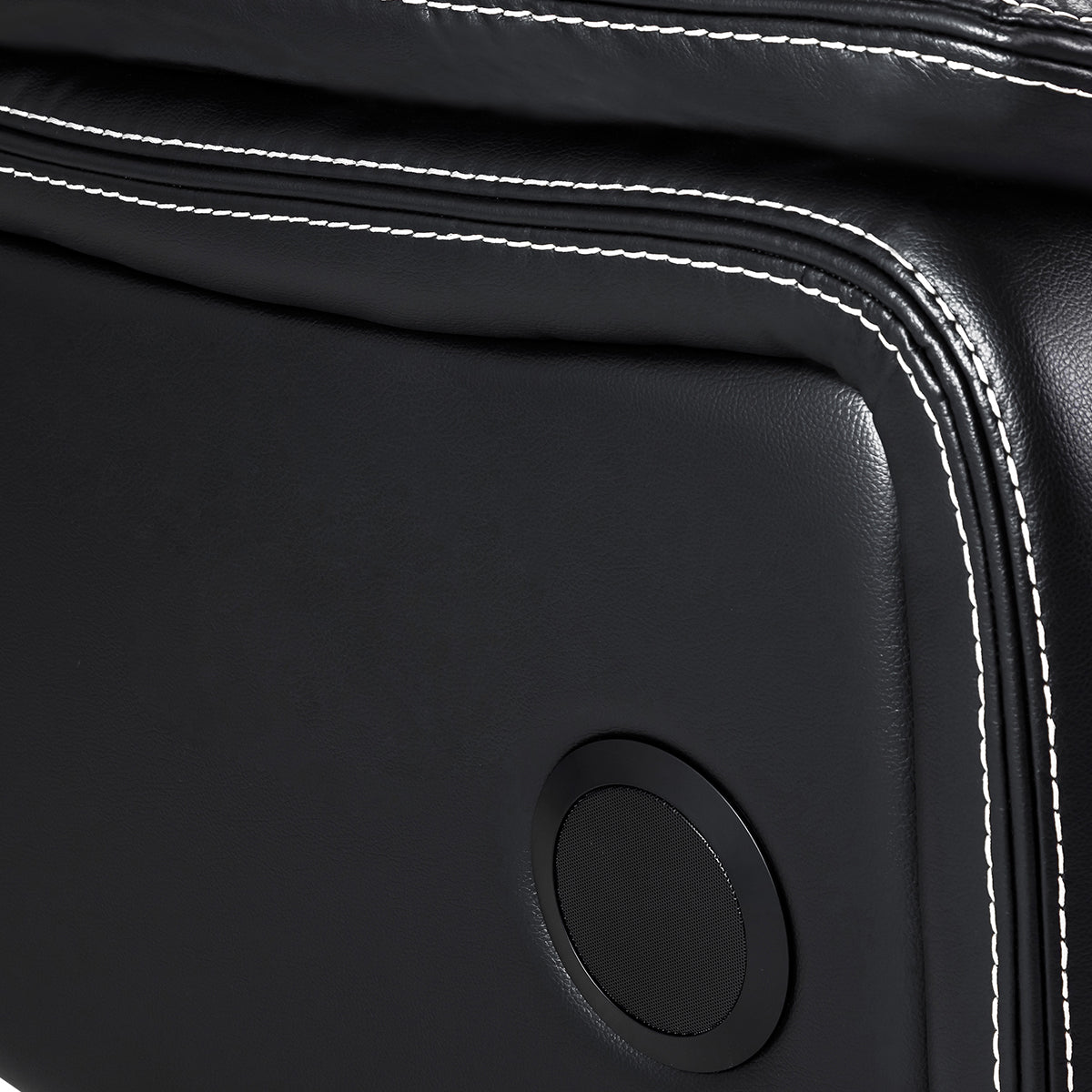 Faux Leather 2 Seater Sofa Electric Recliner - Galaxy Tech