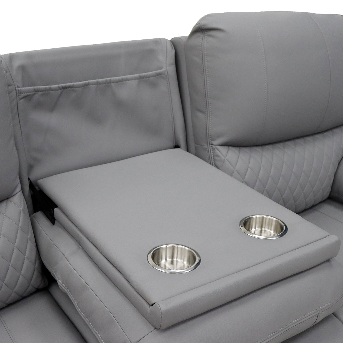 Faux Leather 2 Seater Sofa Recliner - Orla