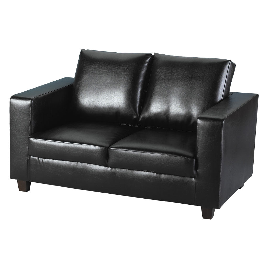 Faux Leather 2 Seater Sofa - Tempo