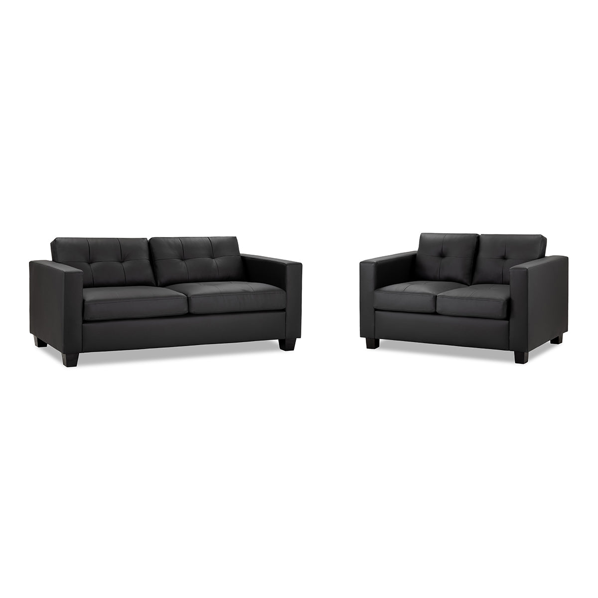 Faux Leather 3 + 2 Seater Sofa Set - Jerry