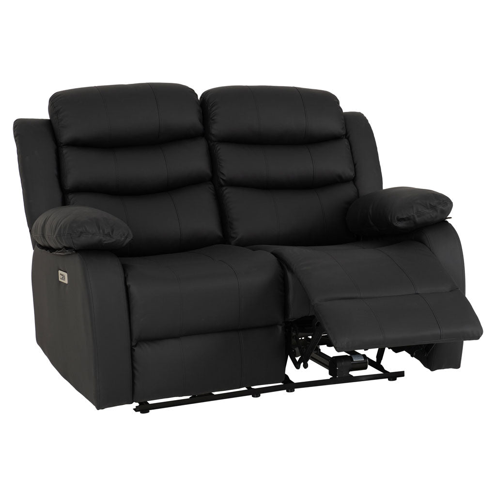 Faux Leather 3 + 2 Seater Sofa Set Electric Recliner - Roma
