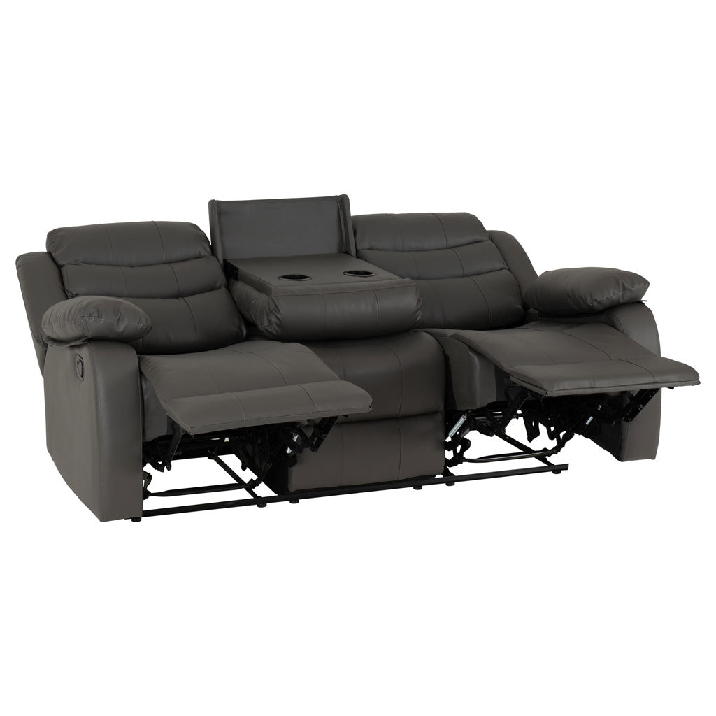 Faux Leather 3 + 2 Seater Sofa Set Recliner - Roma