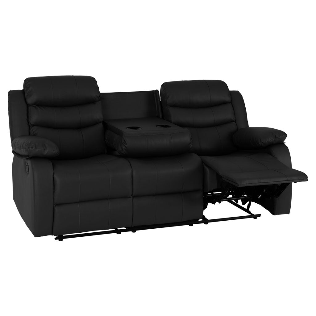 Faux Leather 3 + 2 Seater Sofa Set Recliner - Roma