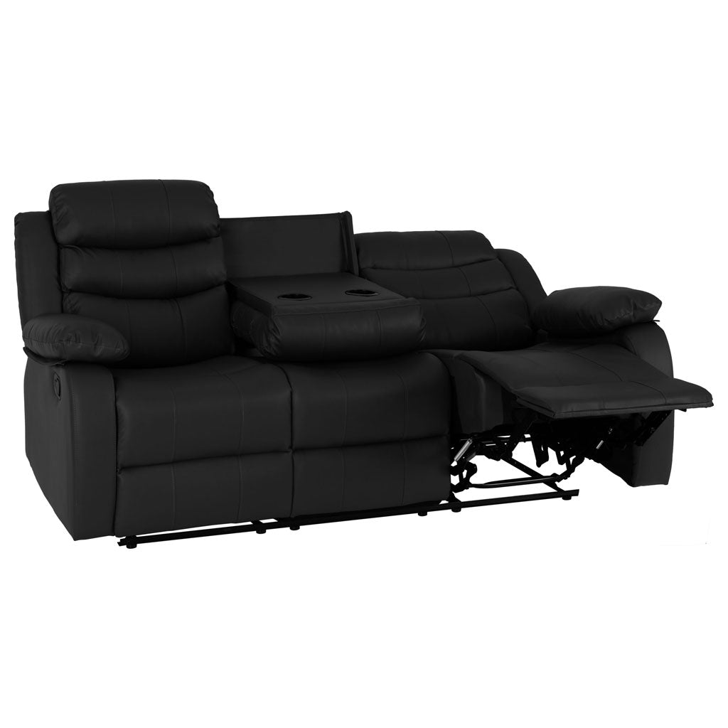 Faux Leather 3 + 2 Seater Sofa Set Recliner - Roma