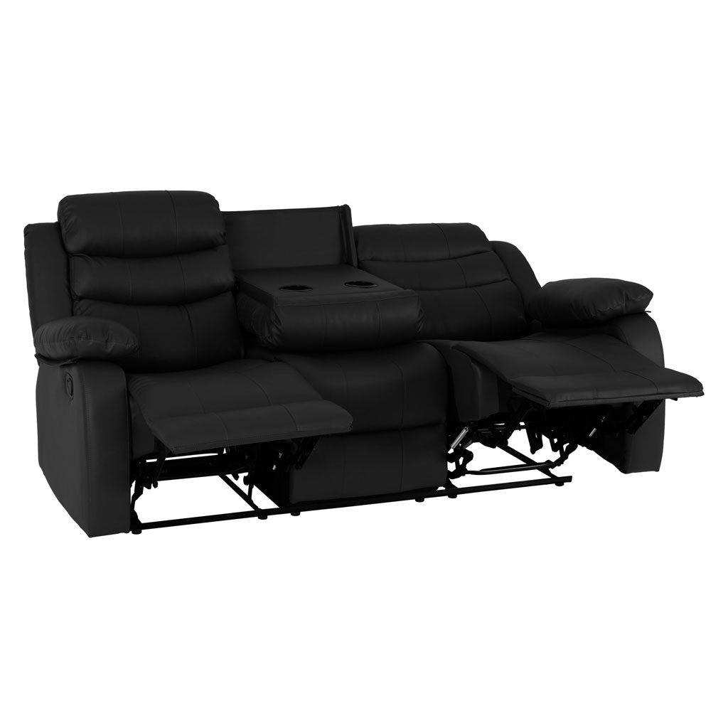 Faux Leather 3 + 2 Seater Sofa Set Recliner - Roma