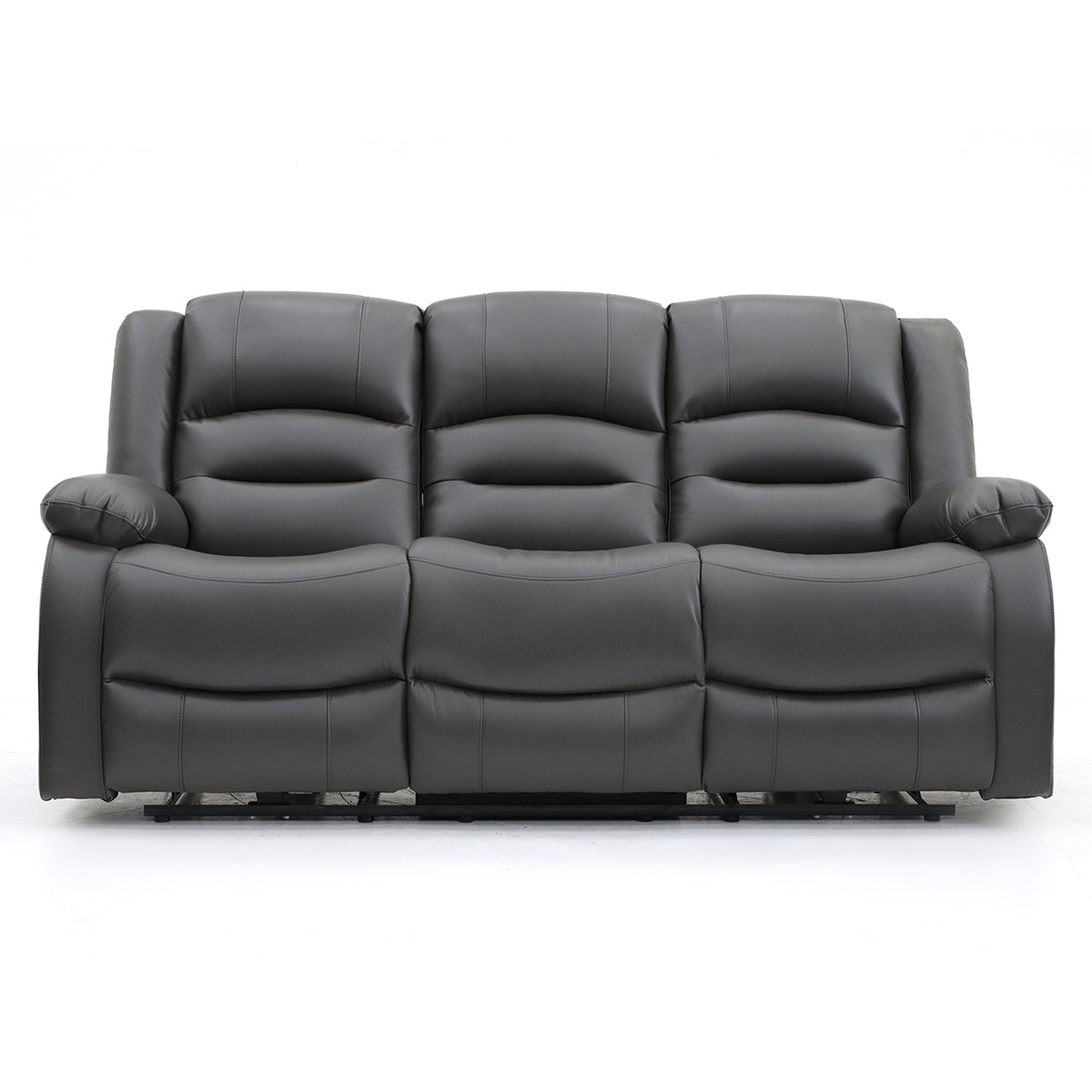 Faux Leather 3 Seater Sofa Electric Recliner - Alva