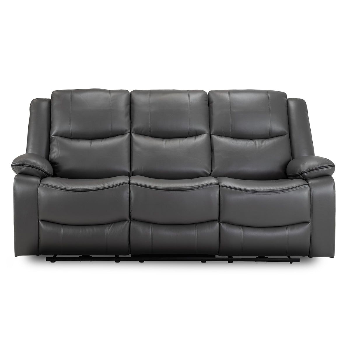 Faux Leather 3 Seater Sofa Electric Recliner - Harald