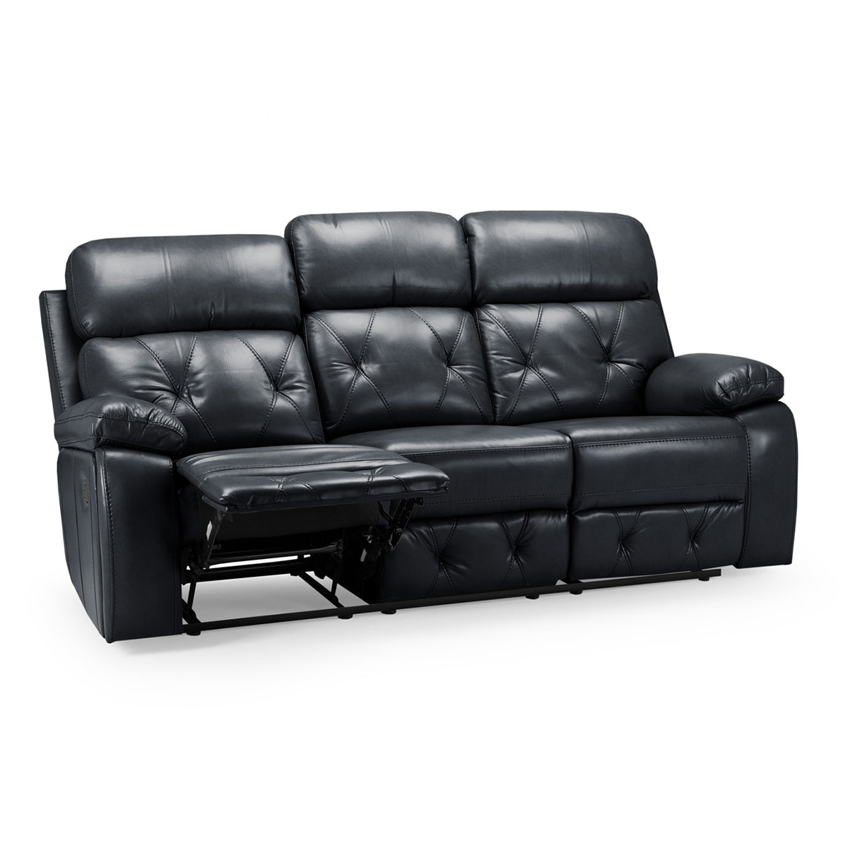 Faux Leather 3 Seater Sofa Recliner - Cody