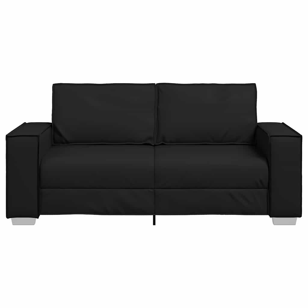 Faux Leather 3 Seater Sofa - Vantage Home